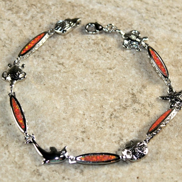 red opal bracelet